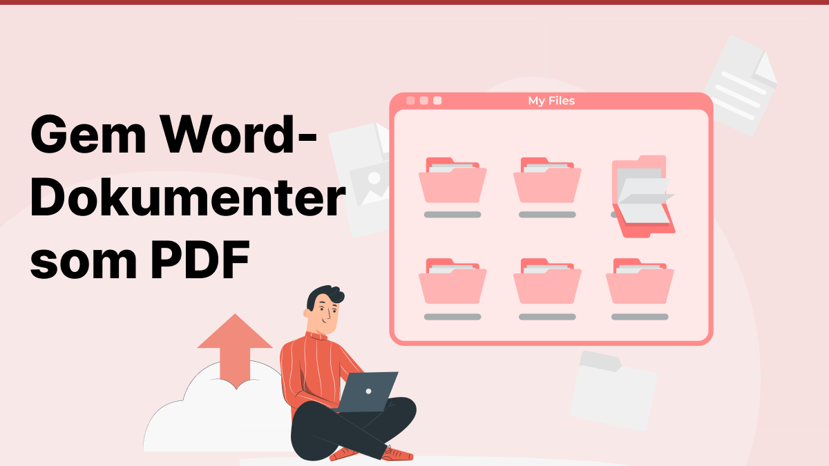 hvordan gemmer man som pdf