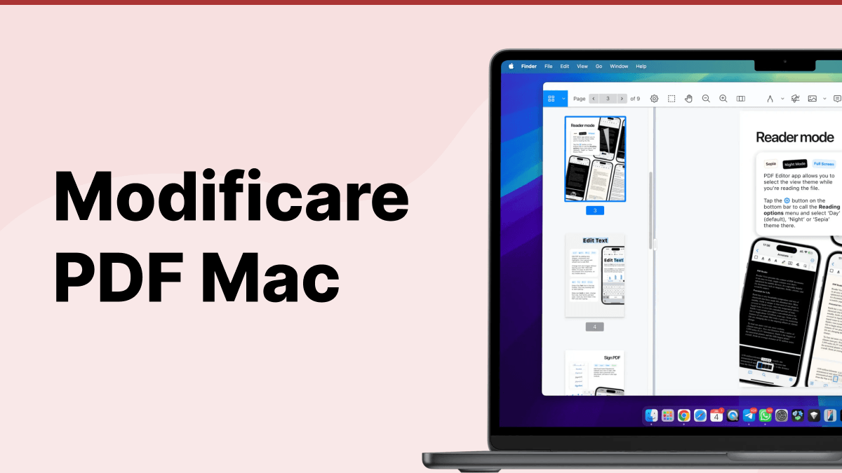 modificare pdf mac