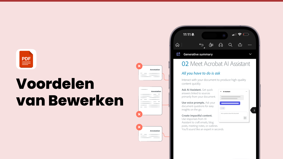 pdf bewerken iphone