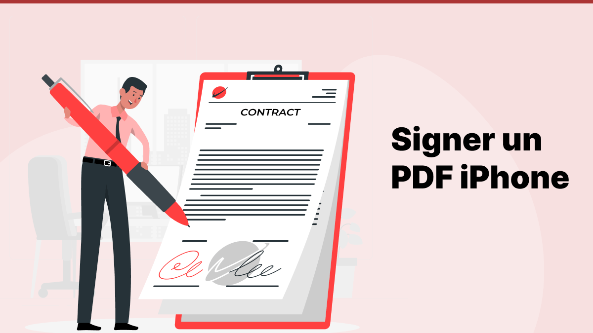 signer un pdf iphone